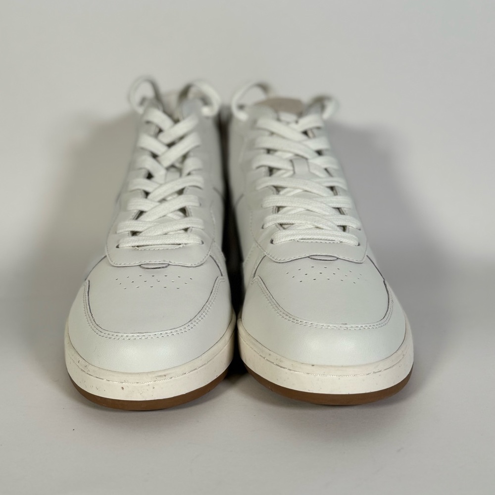 Madewell Court High-Top Sneakers in Antique White and Multi - Picture 4 of 8